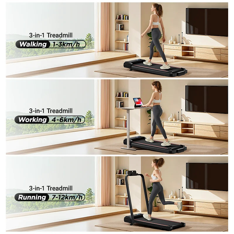 FLOWRUN 3-in-1 Foldable Treadmill