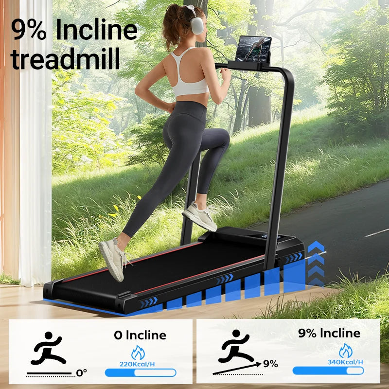 FLOWRUN 3-in-1 Foldable Treadmill