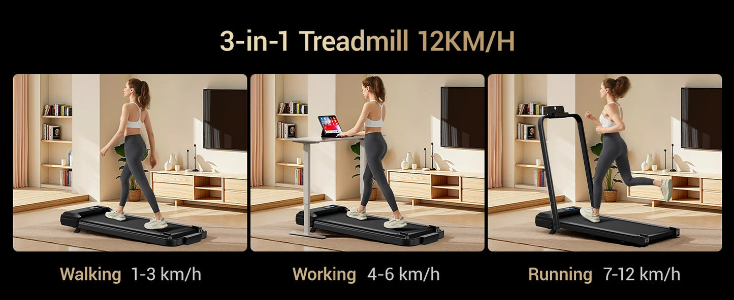 FLOWRUN 3-in-1 Foldable Treadmill